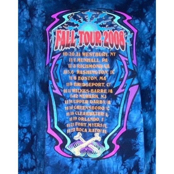 Bob Weir RatDog Fall Tour 2008 T shirt 2X  S7 - Picture 4 of 8